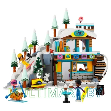 Конструктор LEGO Friends 41756 Каникулы: Лыжная трасса и кафе картинка 3